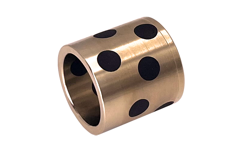 SPB 铜合金石墨自润滑衬套:无油环境下的可靠耐磨方案